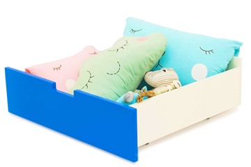 Ящик для кровати Skogen синий в Батайске