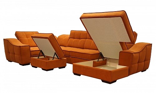 Угловой диван N-11-M (П1+ПС+УС+Д2+Д5+П1) в Батайске - изображение 2