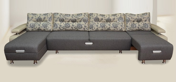 П-образный диван Престиж-15 микс в Батайске - изображение 1