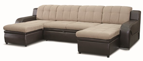П-образный диван Жемчуг 2 ПДУ в Шахтах - изображение