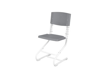 Регулируемый детский стул СУТ.02 Пластик (рост от 115 см), Серый в Шахтах - предосмотр