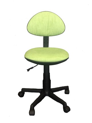 Детское крутящееся кресло LB-C 02, цвет зеленый в Шахтах - изображение