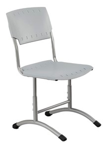 Детский стул регулируемый Отличник.3 3-5, Серый RAL 7040/Светло-серый в Шахтах