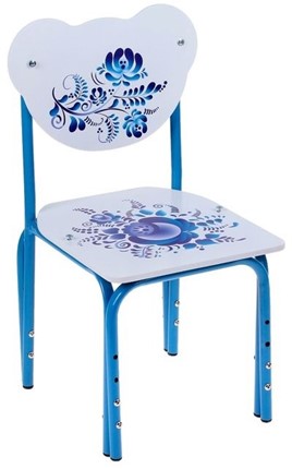 Детский стул Гжельма (Кузя-БР(1-3)БЖ) в Батайске - изображение