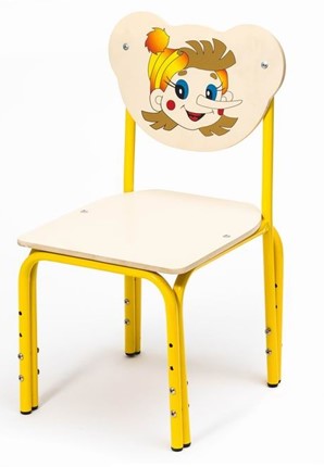 Детский растущий стул Буратино (Кузя-БР(1-3)БЖ) в Шахтах - изображение