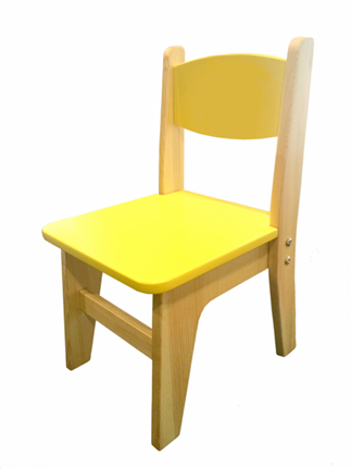 Детский стул Вуди желтый (H 260) в Шахтах - изображение