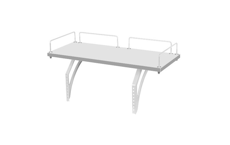 Детский стол-трансформер 1/75-40 (СУТ.25) + Polka_z 1/600 (2шт) белый/белый/Серый в Батайске - изображение 1