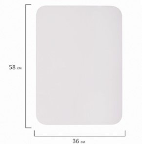 Магнитная доска для рисования BRAUBERG, 58х36 см с маркером, магнитом и салфеткой в Батайске - предосмотр 8