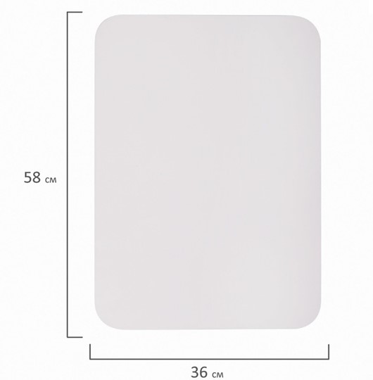 Магнитная доска для рисования BRAUBERG, 58х36 см с маркером, магнитом и салфеткой в Шахтах - изображение 8