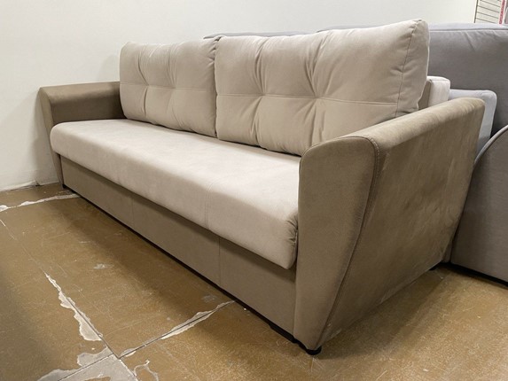 Прямой диван Мальта 1 К БД Карат 2 Карат 26 в Шахтах - изображение
