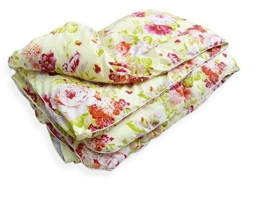 Стеганое одеяло ЭКОНОМ в вакуумной упаковке, полиэстер в Шахтах - изображение